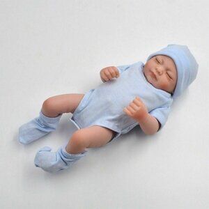 10" Realistic Reborn Baby Dolls Full Body Soft Vinyl Silicone Newborn Girl Gift